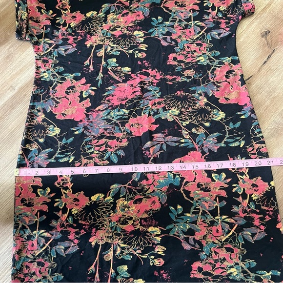 Peruvian Connection Black Floral Dress - Picture 9 of 11